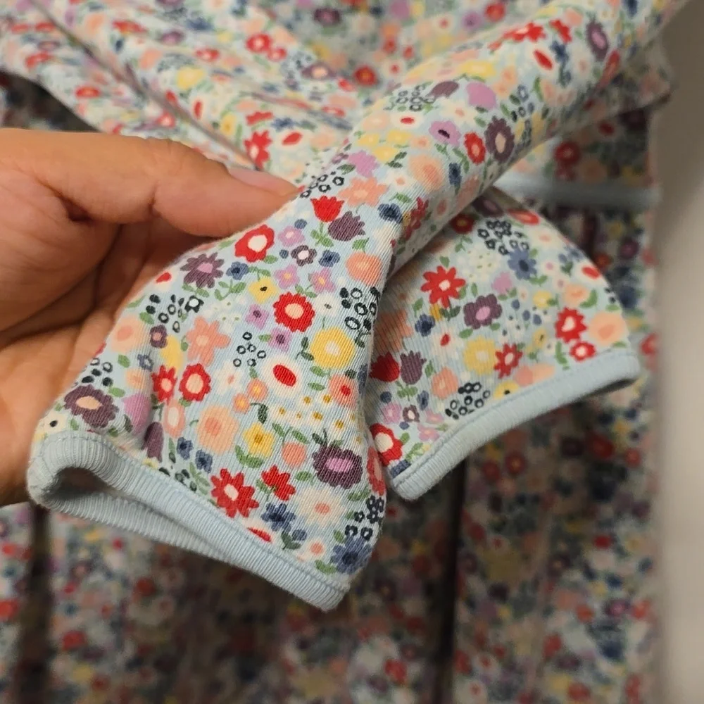 Gymboree Multicolor Floral Long Sleeve Dress Size 6